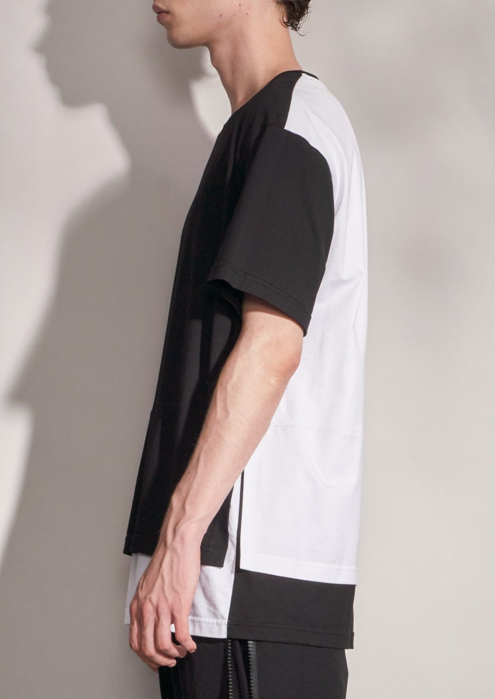 Fake Layer Tee With Color Contrast – HARRISON WONG