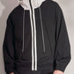 Fabric Blocking Zipper Jacket With Hood Harrison Wong