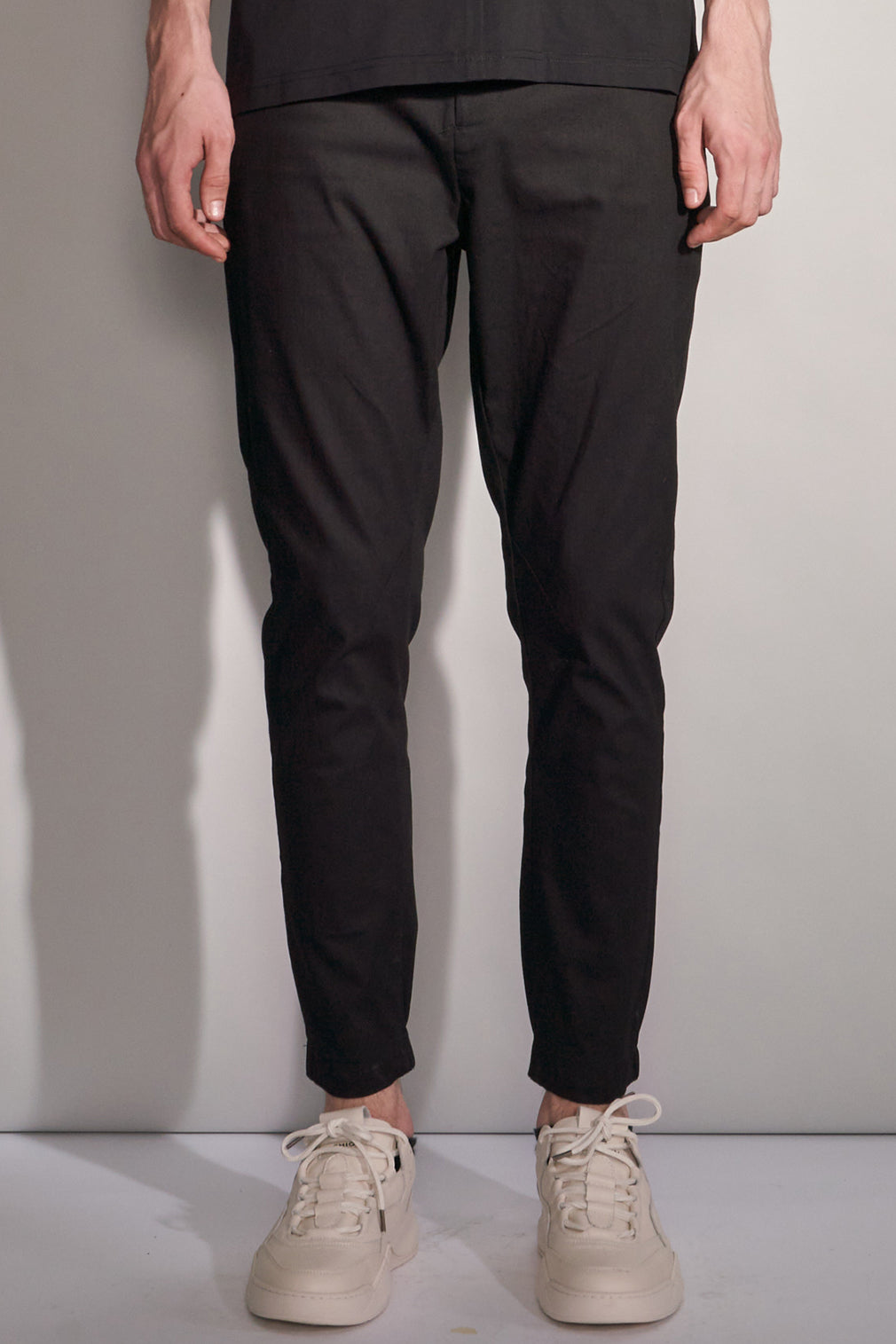 Slim Fit Cotton Pants Harrison Wong