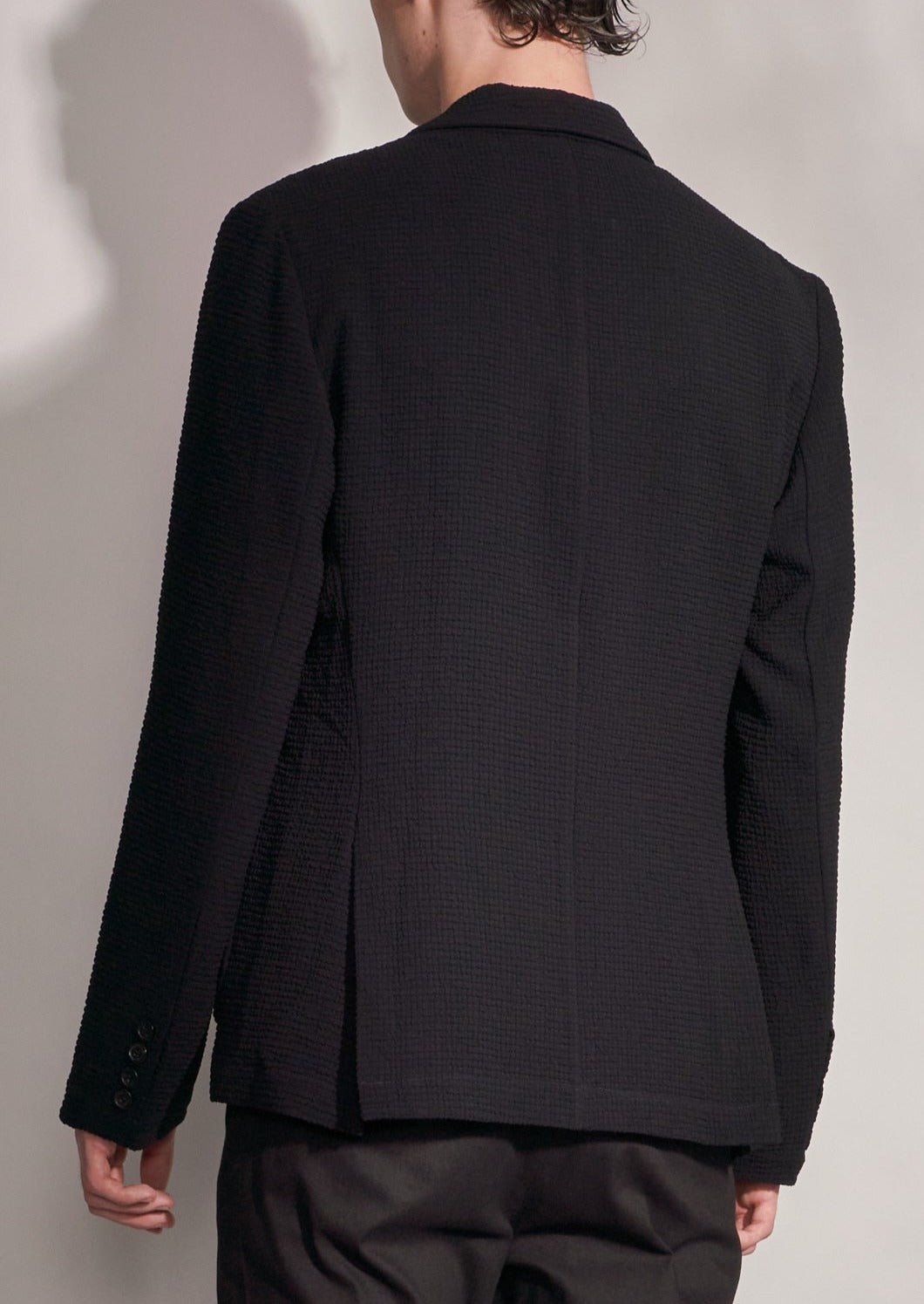 Seersucker Blazer Harrison Wong