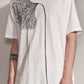 Tee With Botanical Silhouette Print Harrison Wong
