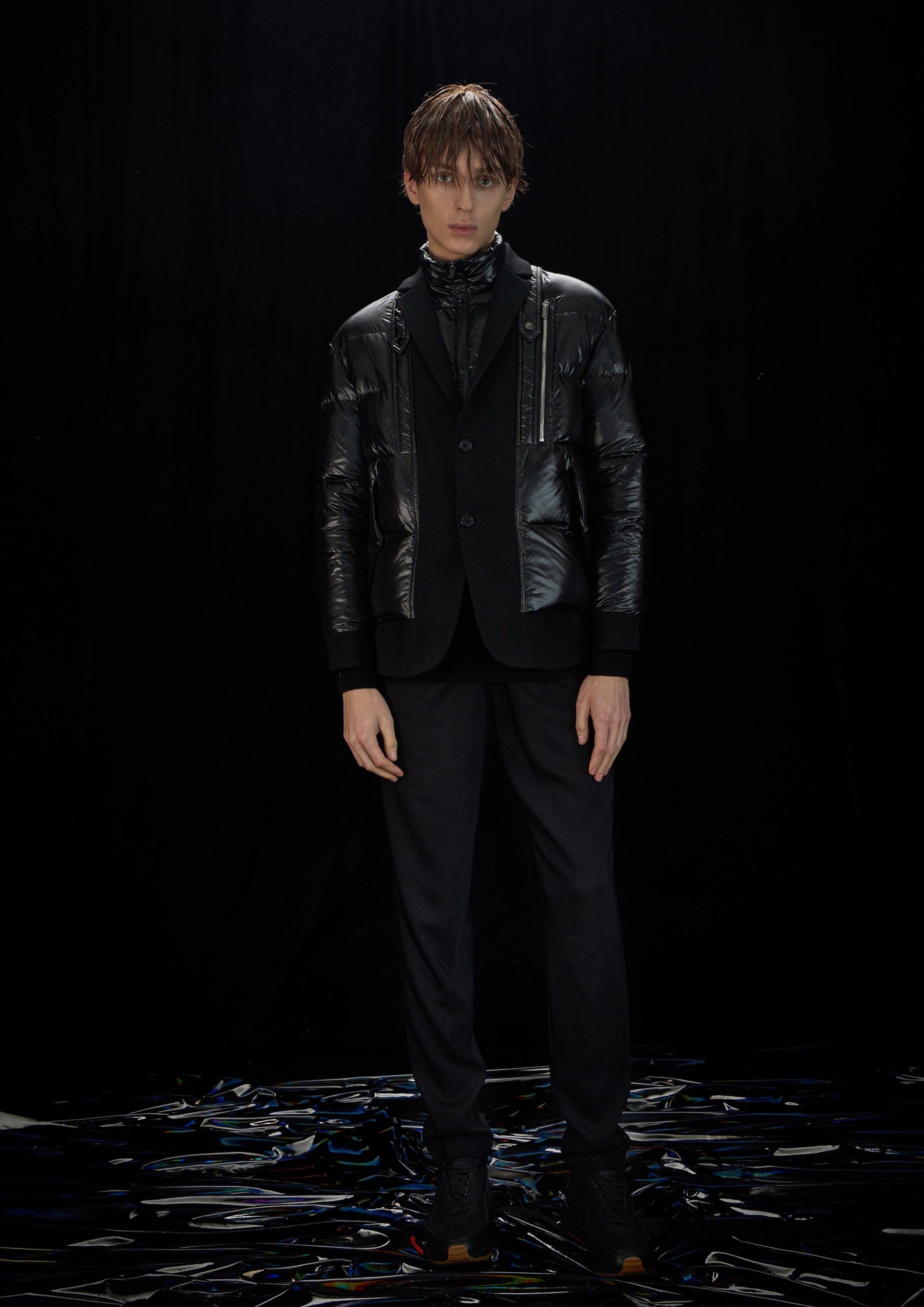 Harrison Wong Blazer Collar Down Jacket