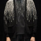 Harrison Wong Rain Pattern Wool Cardigan