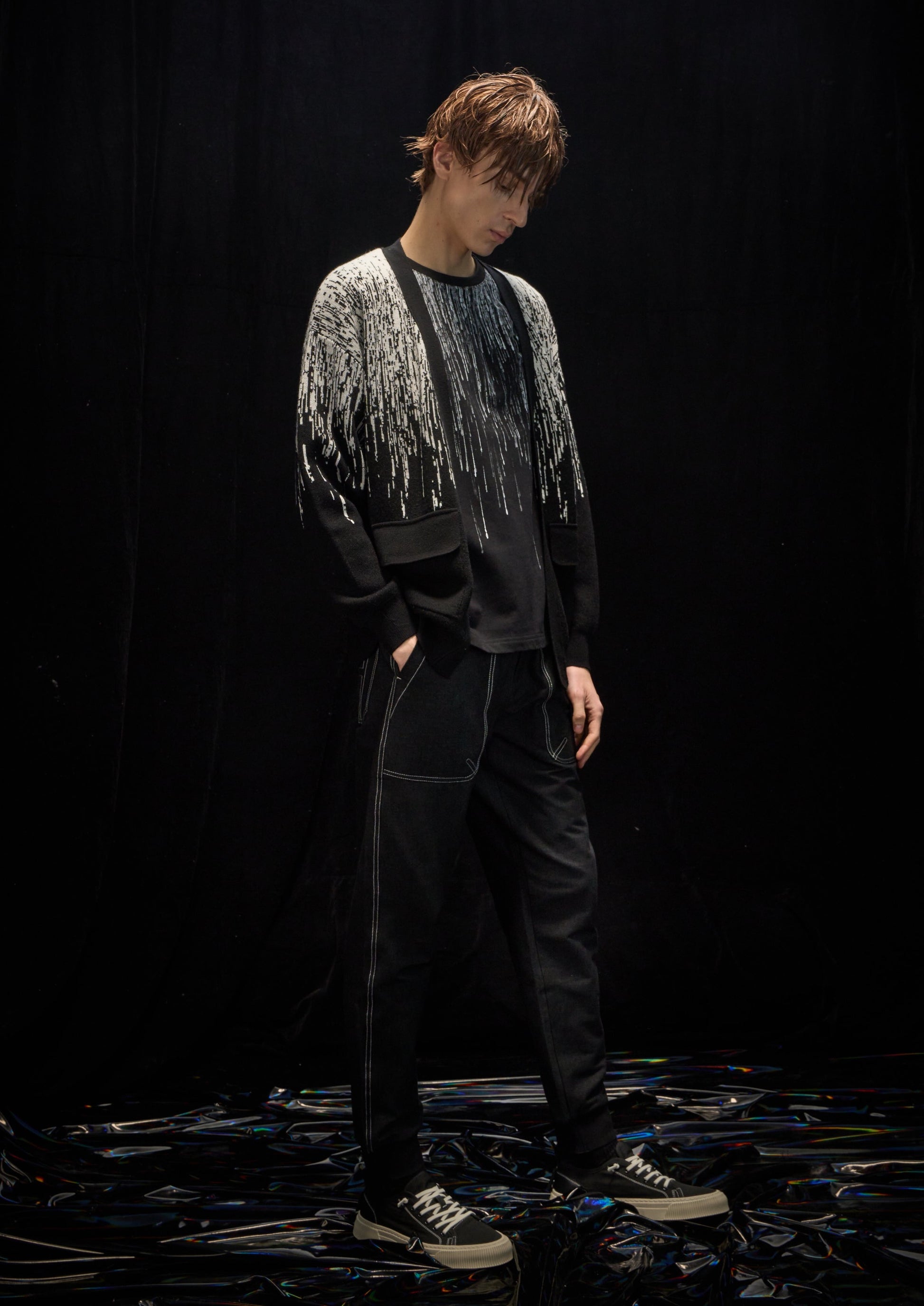 Harrison Wong Cotton Knit Jogging Pants