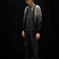 Harrison Wong Rain Pattern Wool Cardigan