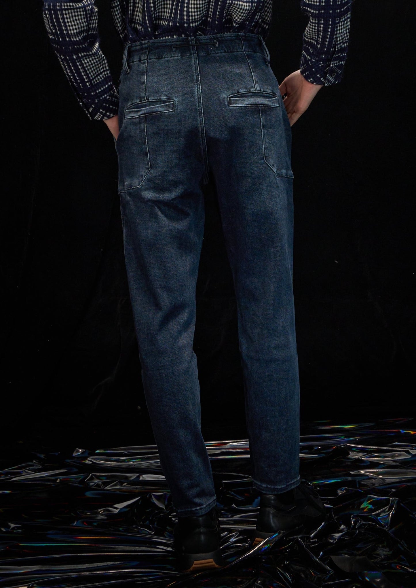 Harrison Wong Jeans With Drawstring