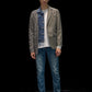 Harrison Wong Deconstructed Knit, Denim and Blazer