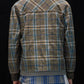 Harrison Wong 2 in 1 Checked Jacket And Trench Coat