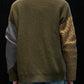 Harrison Wong Pattern And Color Block Wool Cardigan