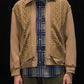 Harrison Wong Fabric and Knit Contrast Jacket