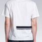 Tee With Contrast Color Rib