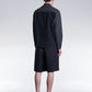 Rayon Cotton Textured A Line Shorts