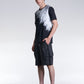 Washed Shadow Stripe Print Shorts