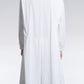 Stand Collar Nylon Maxi Coat