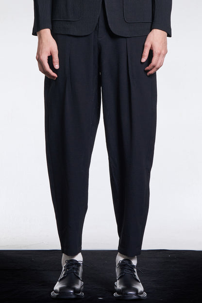 Loose Fit Cone Shape Sheer Pants