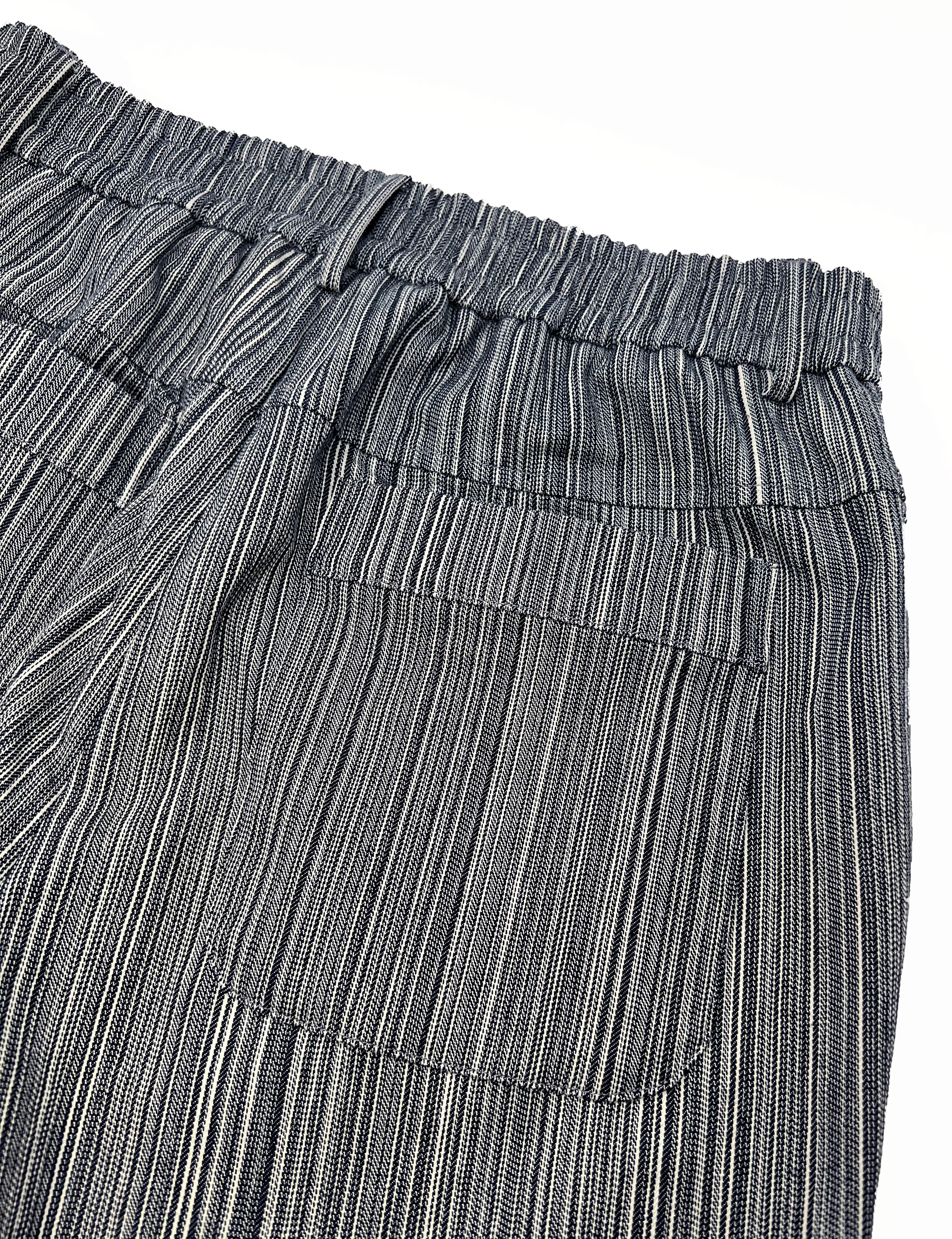 Harrison Wong Striped Denim Pants